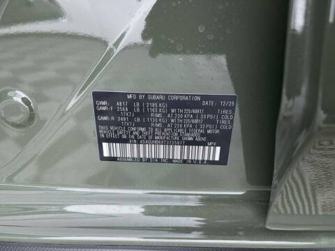 2026 Subaru Crosstrek