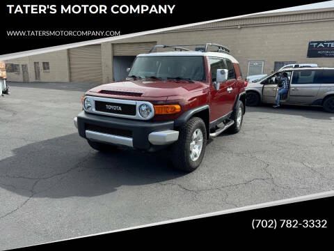 2010 Toyota FJ Cruiser for sale at TATER'S MOTOR COMPANY in North Las Vegas NV