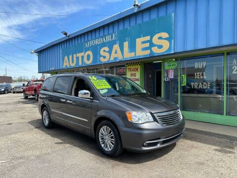 2016 Chrysler Town and Country for sale at Affordable Auto Sales of Michigan in Pontiac MI