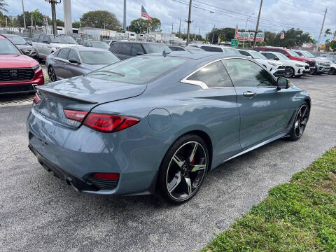 2021 Infiniti Q60 Red Sport 400