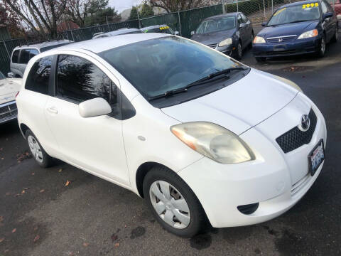 2007 Toyota Yaris for sale at Blue Line Auto Group in Portland OR