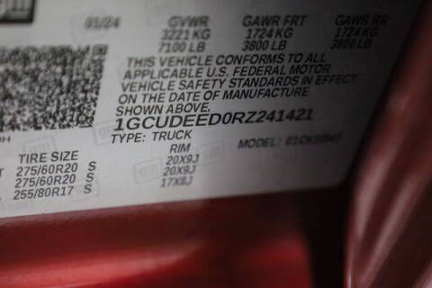 2024 Chevrolet Silverado 1500