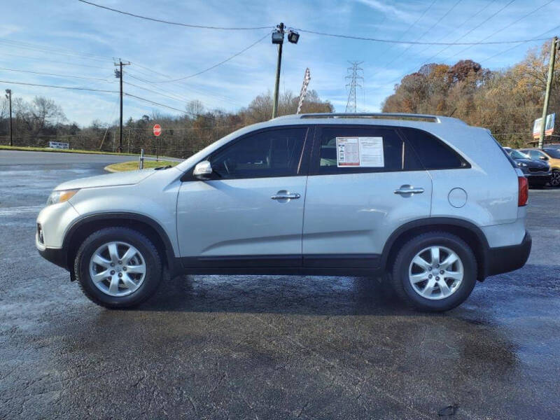 Used 2013 Kia Sorento LX with VIN 5XYKT3A60DG342813 for sale in Louisville, TN