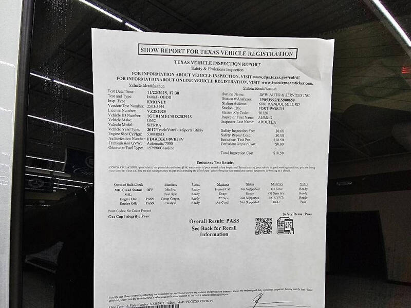 2017 GMC Sierra 1500 SLE