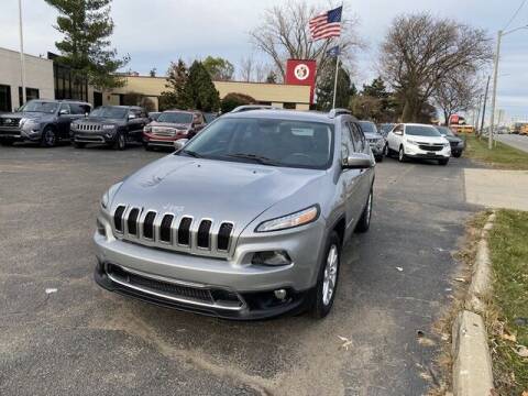 2017 Jeep Cherokee for sale at FAB Auto Inc in Roseville MI