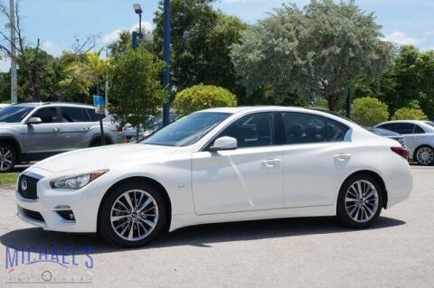2018 Infiniti Q50 for sale at Michael's Auto Sales Corp in Hollywood FL