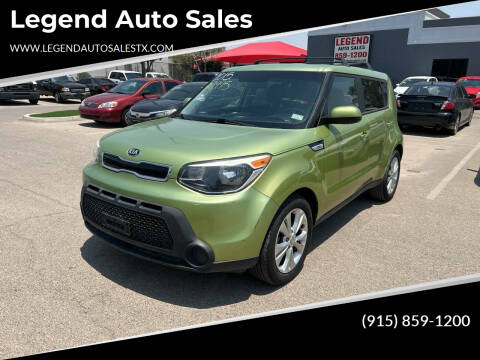 2015 Kia Soul for sale at Legend Auto Sales in El Paso TX