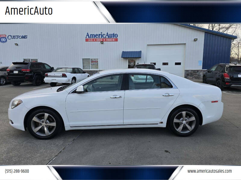 2012 Chevrolet Malibu for sale at AmericAuto in Des Moines IA