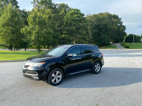 2010 Acura MDX for sale at GTO United Auto Sales LLC in Lawrenceville GA