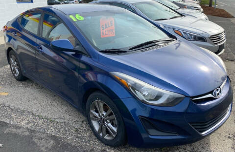 2016 Hyundai Elantra for sale at Autoworks of Devon in Milford CT