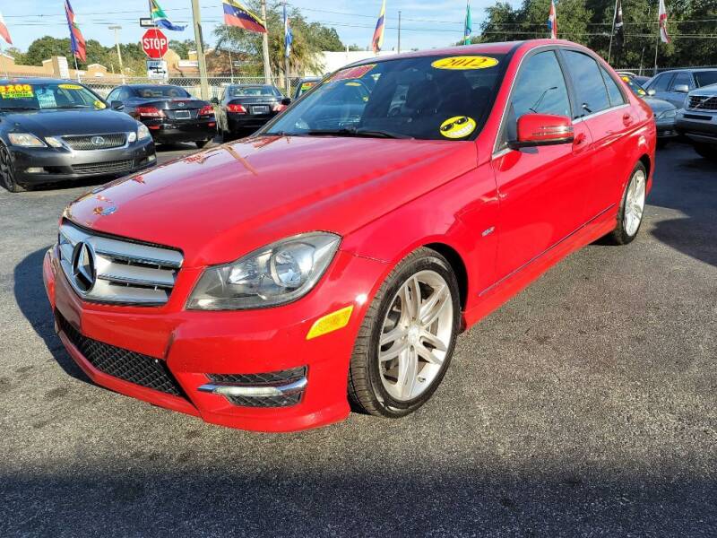 2012 Mercedes-Benz C-Class for sale at AUTO IMAGE PLUS in Tampa FL