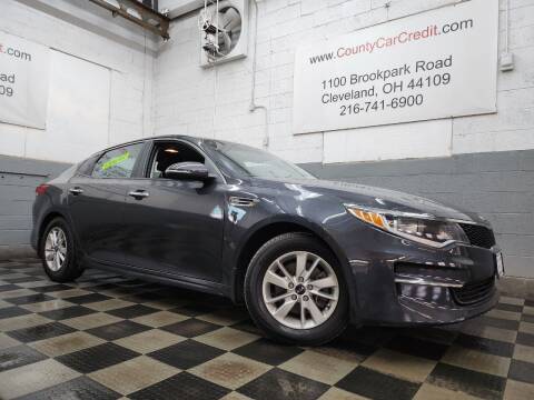 2017 Kia Optima for sale at County Car Credit in Cleveland OH