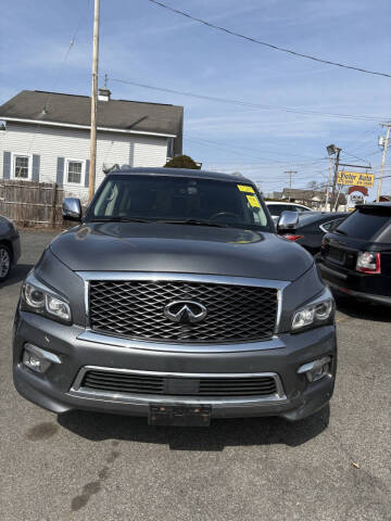 2016 Infiniti QX80 for sale at Victor Eid Auto Sales in Troy NY