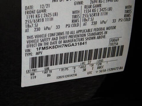 2022 Ford Explorer XLT