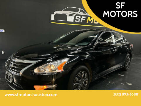 2014 Nissan Altima for sale at SF MOTORS in Houston TX