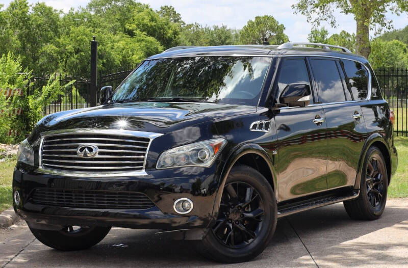 2014 Infiniti QX80 for sale at Texas Auto Corporation in Houston TX