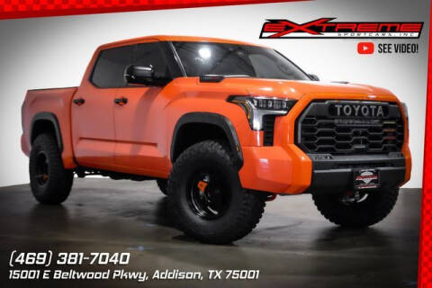 2022 Toyota Tundra for sale at EXTREME SPORTCARS INC in Addison TX