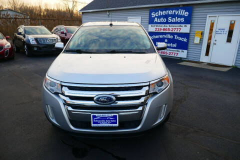 2014 Ford Edge for sale at SCHERERVILLE AUTO SALES in Schererville IN