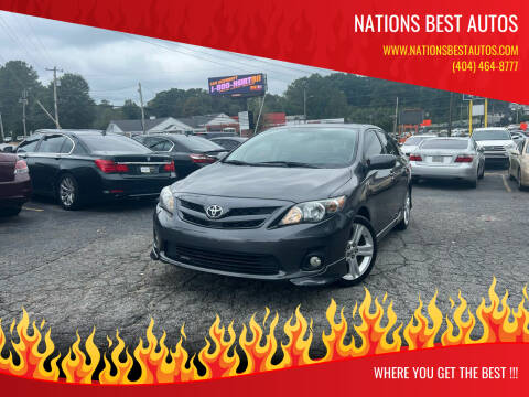2013 Toyota Corolla for sale at Nations Best Autos in Decatur GA