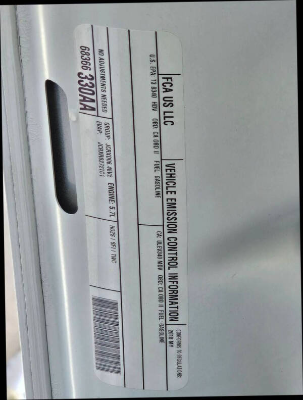 2018 RAM 2500 Tradesman