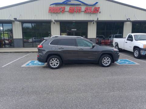 2015 Jeep Cherokee for sale at DOUG'S AUTO SALES INC in Pleasant View TN
