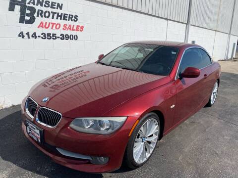 2011 BMW 3 Series for sale at HANSEN BROTHERS AUTO SALES in Milwaukee WI
