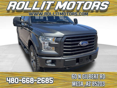 2016 Ford F-150 for sale at Rollit Motors in Mesa AZ