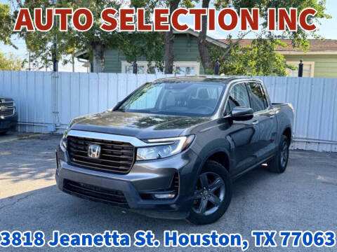 2021 Honda Ridgeline for sale at Auto Selection Inc. in Houston TX