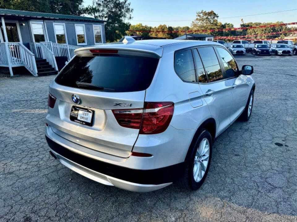 2013 BMW X3 for sale at ICars Motors LLC in Gainesville, GA