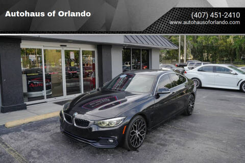 2019 BMW 4 Series for sale at Autohaus of Orlando in Orlando FL