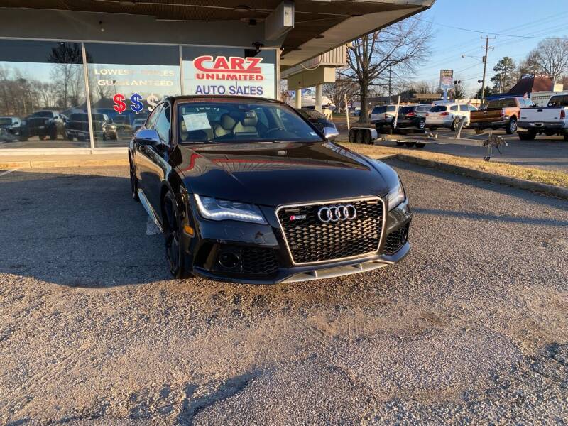 2014 Audi RS 7 for sale at Carz Unlimited in Richmond VA