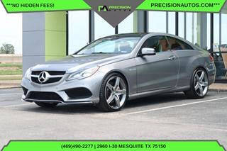 2014 Mercedes-Benz E-Class for sale at Precision Autos in Mesquite, TX