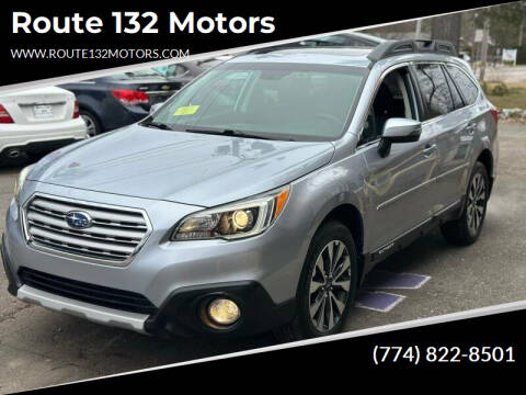 2016 Subaru Outback for sale at Route 132 Motors in Hyannis MA