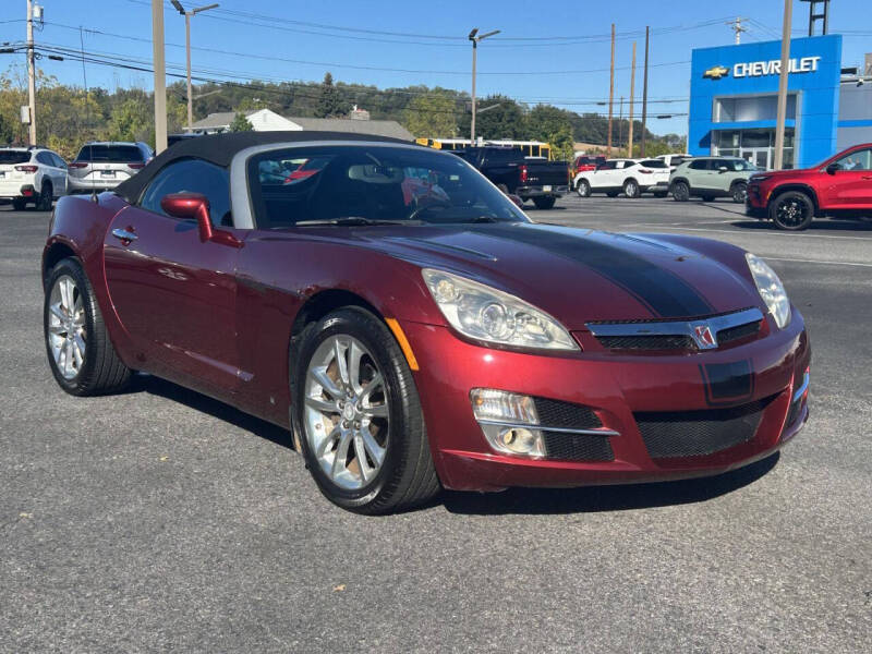 2009 Saturn SKY Ruby Red SE