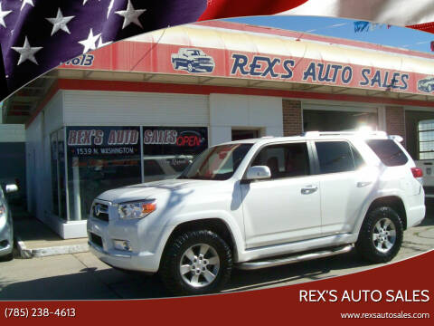 2011 Toyota 4Runner for sale at Rex's Auto Sales in Junction City KS