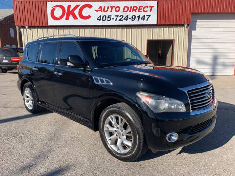 2012 Infiniti QX56 for sale at OKC Auto Direct, LLC in Oklahoma City OK