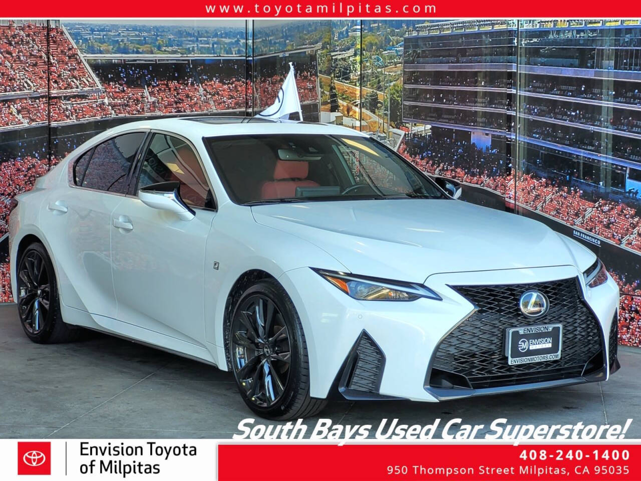 2021 Lexus IS 350 for sale at Envision Toyota of Milpitas in Milpitas, CA