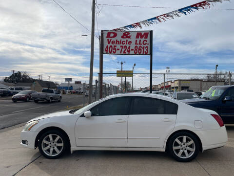 2006 Nissan Maxima for sale at D & M Vehicle LLC in Oklahoma City OK