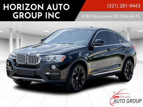 2018 BMW X4 for sale at HORIZON AUTO GROUP INC in Orlando FL
