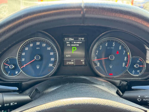 2013 Maserati GranTurismo