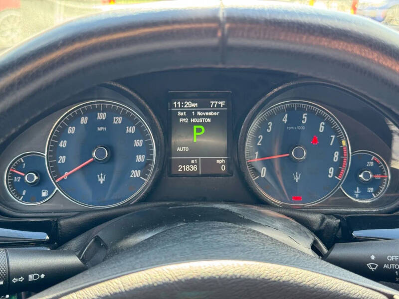 2013 Maserati GranTurismo