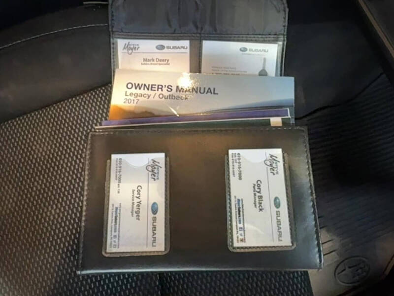 2017 Subaru Outback 2.5i Premium