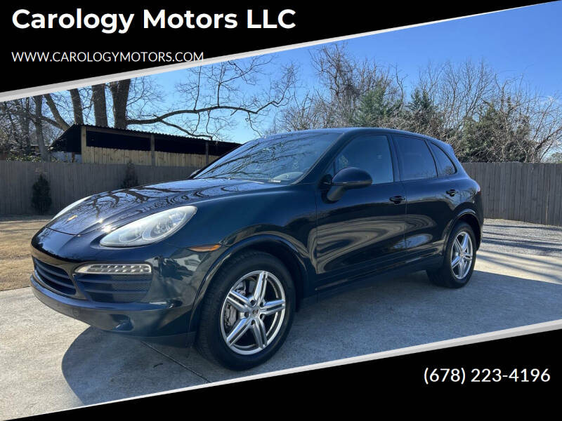 2012 Porsche Cayenne for sale at Carology Motors LLC in Marietta GA