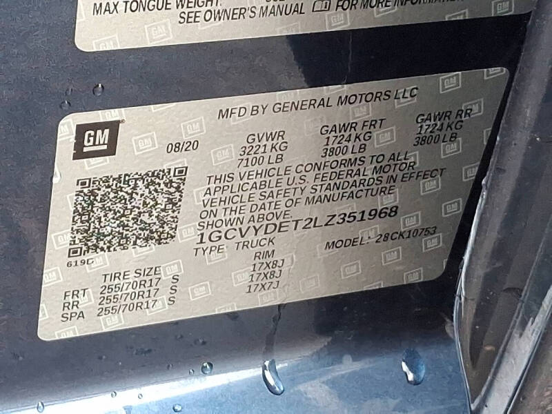 2020 Chevrolet Silverado 1500 LT