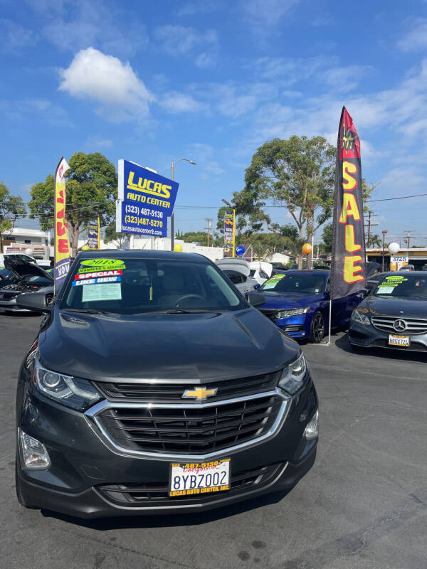 2018 Chevrolet Equinox for sale at Lucas Auto Center 2 in South Gate CA