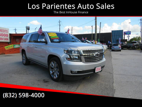 2015 Chevrolet Suburban for sale at Los Parientes Auto Sales in Houston TX