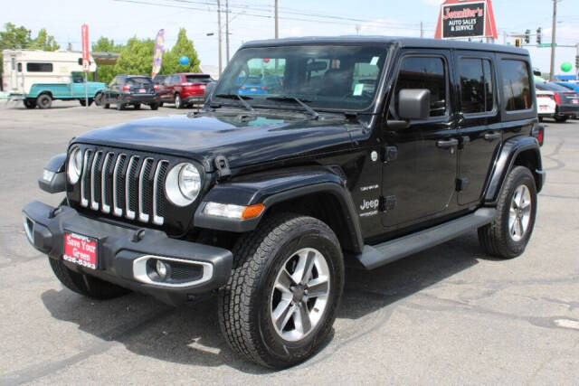 2019 Jeep Wrangler Unlimited for sale at Jennifer's Auto Sales & Service in Spokane Valley, WA