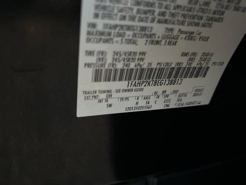 2014 Ford Taurus SHO