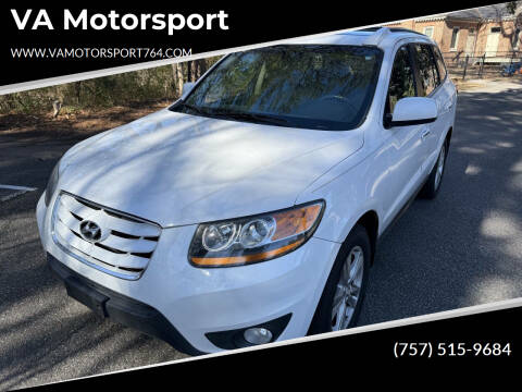 2011 Hyundai Santa Fe for sale at VA Motorsport in Chesapeake VA