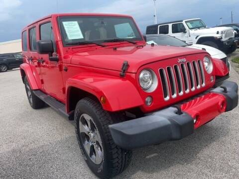 2017 Jeep Wrangler Unlimited for sale at Mann Chrysler Dodge Jeep of Richmond in Richmond KY